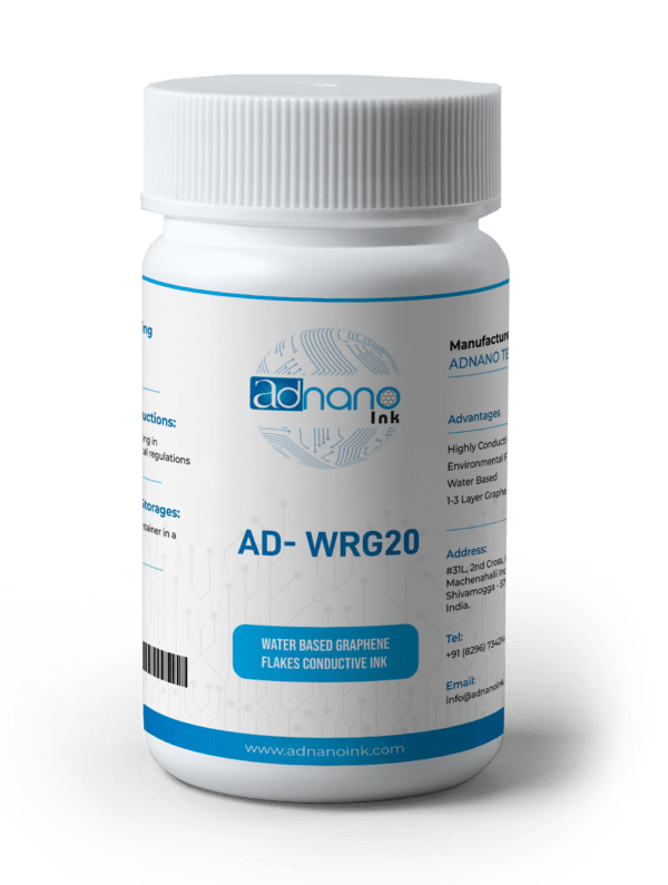 Water Base Graphene Flakes Conductive Ink | AD-WRG20 ADWRG20